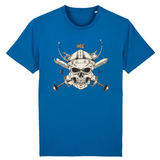 T-shirt Viking Tête de mort - Bleu / XS - T-shirt