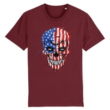 T-shirt Crane USA - Bordeaux / XS - T-shirt