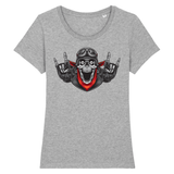 T-shirt tête de mort superman - Gris / XS - T-shirt