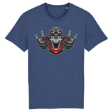 T-shirt Superman Tête de mort Homme - Indigo / XS - T-shirt