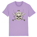 T-shirt Viking Tête de mort - Lavande / XS - T-shirt