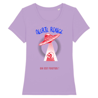 T-shirt Alerte Rouge OVNI - Lavande / XS - T-shirt