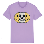 T-shirt smiley tête de mort - Lavande / XS - T-shirt