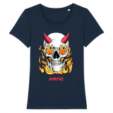 T-shirt femme Diable - Marine / XS - T-shirt