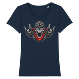 T-shirt tête de mort superman - Marine / XS - T-shirt