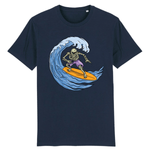 T-shirt Tete de mort Surfeur homme - Marine / XS - T-shirt