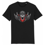 T-shirt Superman Tête de mort Homme - Noir / XS - T-shirt