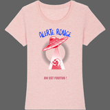 T-shirt Alerte Rouge OVNI - Rose / XS - T-shirt