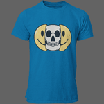 T-shirt smiley tête de mort - T-shirt