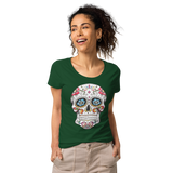T-shirt tête de mort mexicaine femme