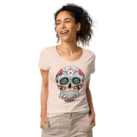 T-shirt tête de mort mexicaine femme