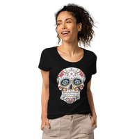 T-shirt tête de mort mexicaine femme