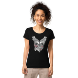 T-shirt Lethal Angel tête de mort pour femme