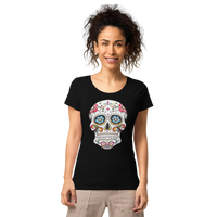 T-shirt tête de mort mexicaine femme