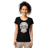 T-shirt tête de mort mexicaine femme