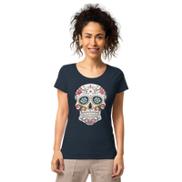 T-shirt tête de mort mexicaine femme