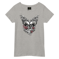 T-shirt Lethal Angel tête de mort pour femme