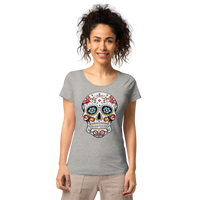 T-shirt tête de mort mexicaine femme