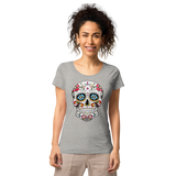 T-shirt tête de mort mexicaine femme