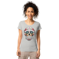 T-shirt tête de mort mexicaine femme