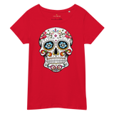 T-shirt tête de mort mexicaine femme