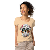 T-shirt tête de mort mexicaine femme