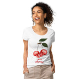 T-shirt éco-responsable Crane Cerises