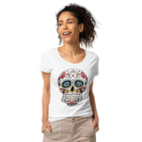 T-shirt tête de mort mexicaine femme