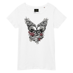 T-shirt Lethal Angel tête de mort pour femme